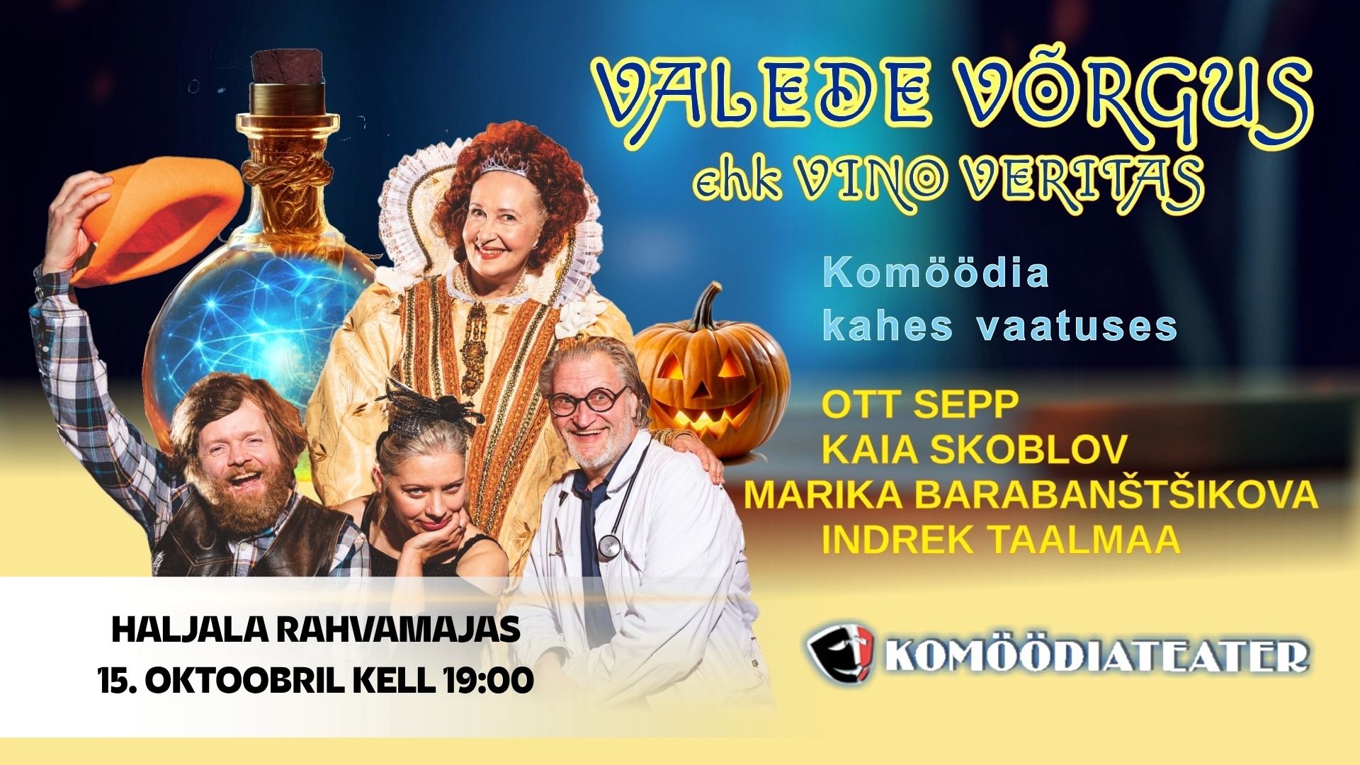 HALJALA RAHVAMAJAS 15. OKTOOBRIL KELL 1900