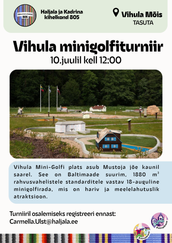 minigolf plakat