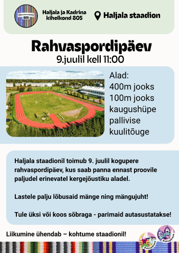 rahvaspordipaev plakat
